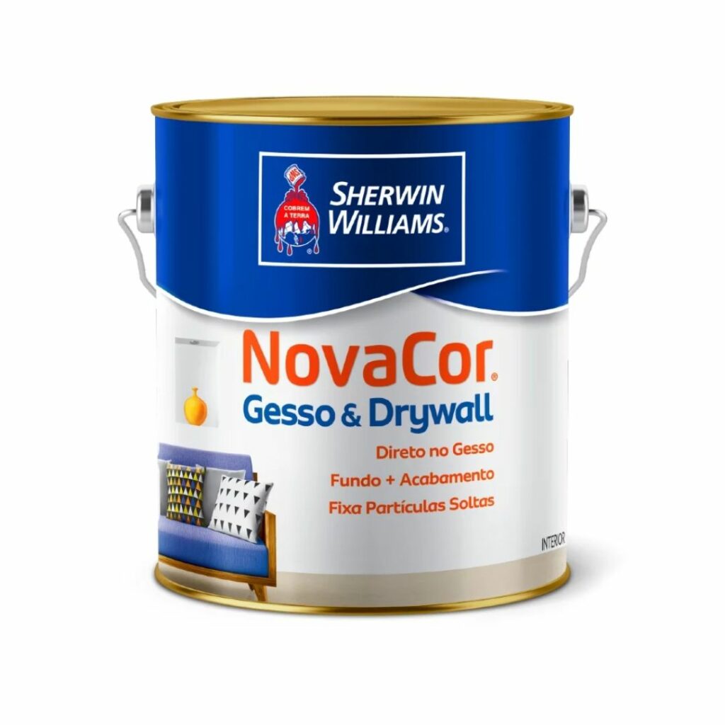 Tinta Acrilica Fosco Interior Gesso e Drywall Sherwin Williams 3.6L