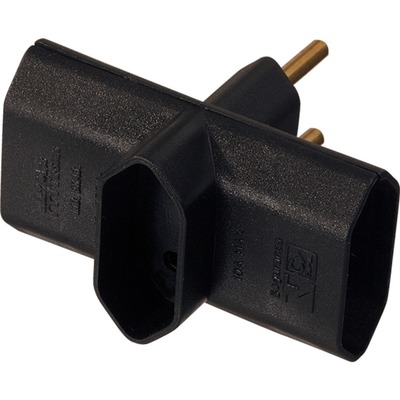 PINO MECTRONIC 3 SAIDAS 10A 2P+T - PRETO