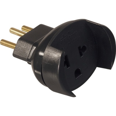 PINO ADAPT MECTRONIC 2P+T UNIVERSAL - PRETO