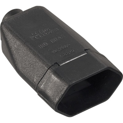 PINO FEMEA MECTRONIC 10A 2 POLOS - PRETO