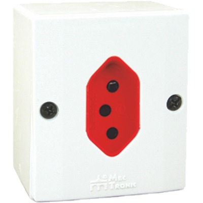 SISTEMA MECTRONIC TOMADA 20A VERM.