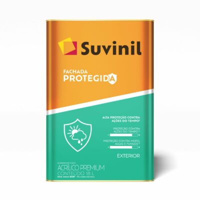 TINTA SUVINIL ACRILICO FACHADA PROTEGIDA  CORES - 18L