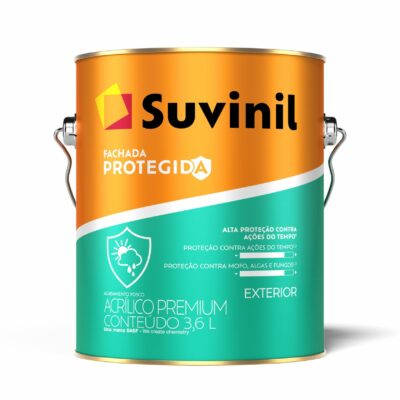 TINTA SUVINIL ACRILICO FACHADA PROTEGIDA  CORES 3,6L