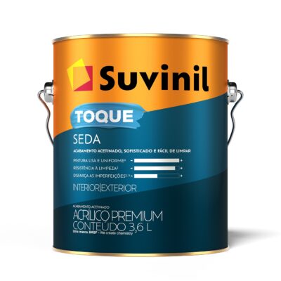 TINTA ACRILICO SUVINIL TOQUE SEDA CORES - 3,6L