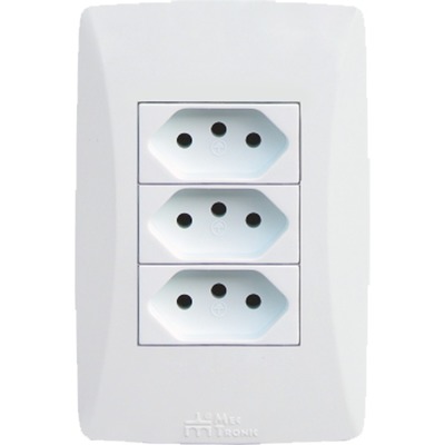 CJ MECTRONIC PETRA C/PL. 4X2 3 TOMADAS 10A