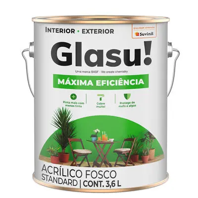 TINTA GLASU MAXIMA EFICIENCIA - 3,6L