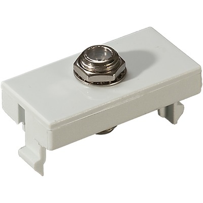 MODULO MECTRONIC PETRA COAXIAL 1 TOMADA - BRANCO