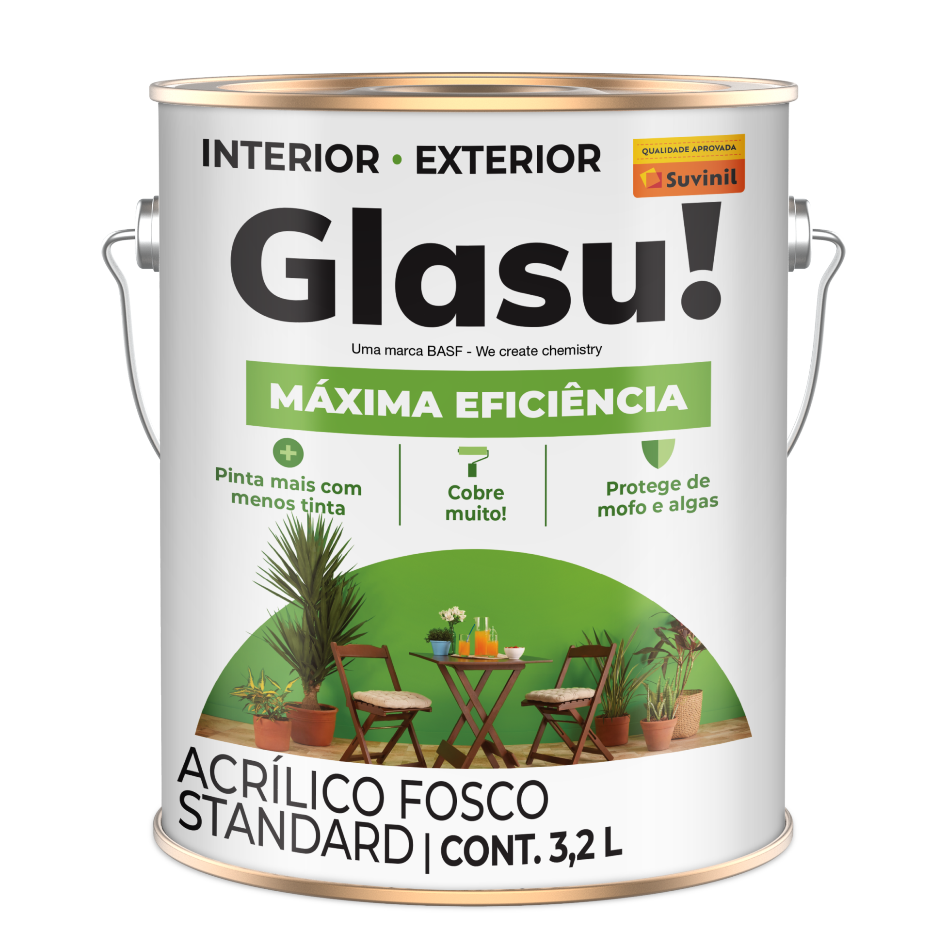 BASE GLASU MAXIMA EFICIENCIA FOSCO - 3,2L