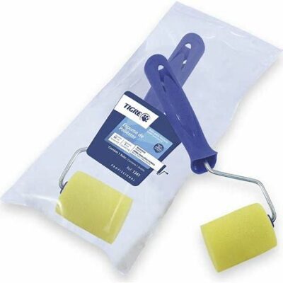 Tigre Rolo para Parede Pele de Carneiro – 15cm