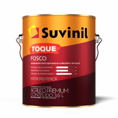 TINTA SUVINIL TOQUE FOSCO CLASSICA PREMIUM CORES - 3,6L