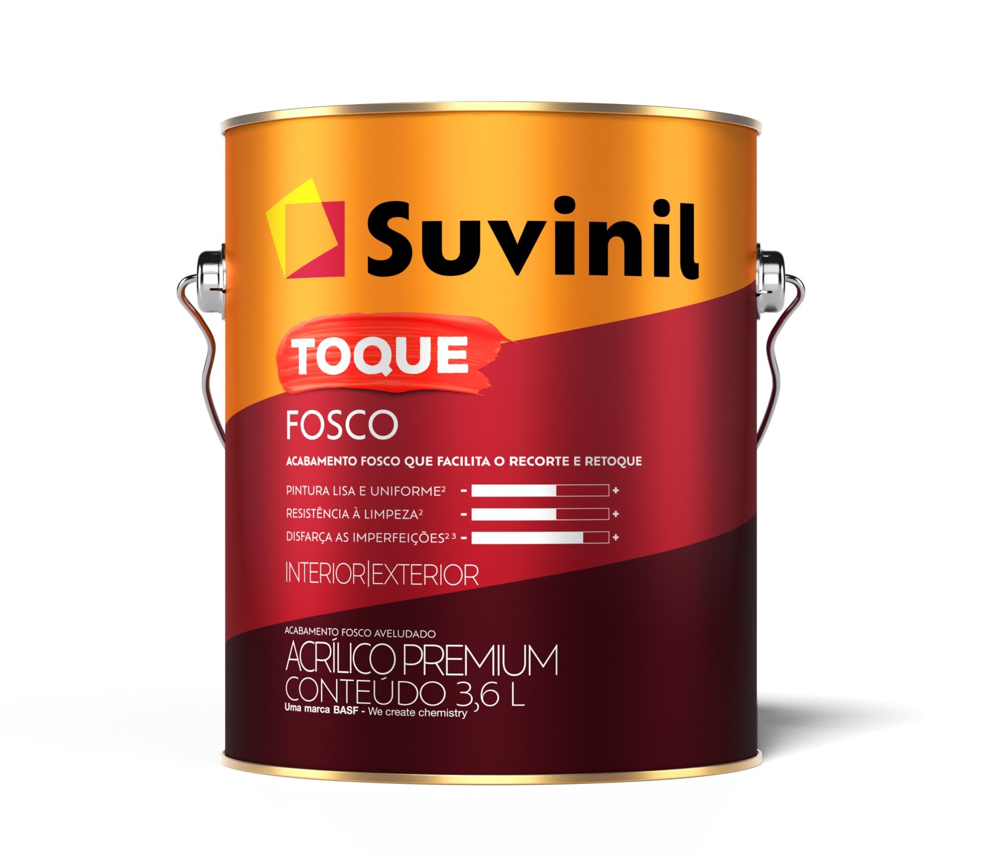TINTA SUVINIL TOQUE FOSCO CLASSICA PREMIUM CORES - 3,6L