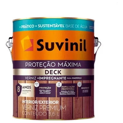 VERNIZ SUVINIL PROTEÇAO MAXIMA DECK 3,6L - BRILHANTE