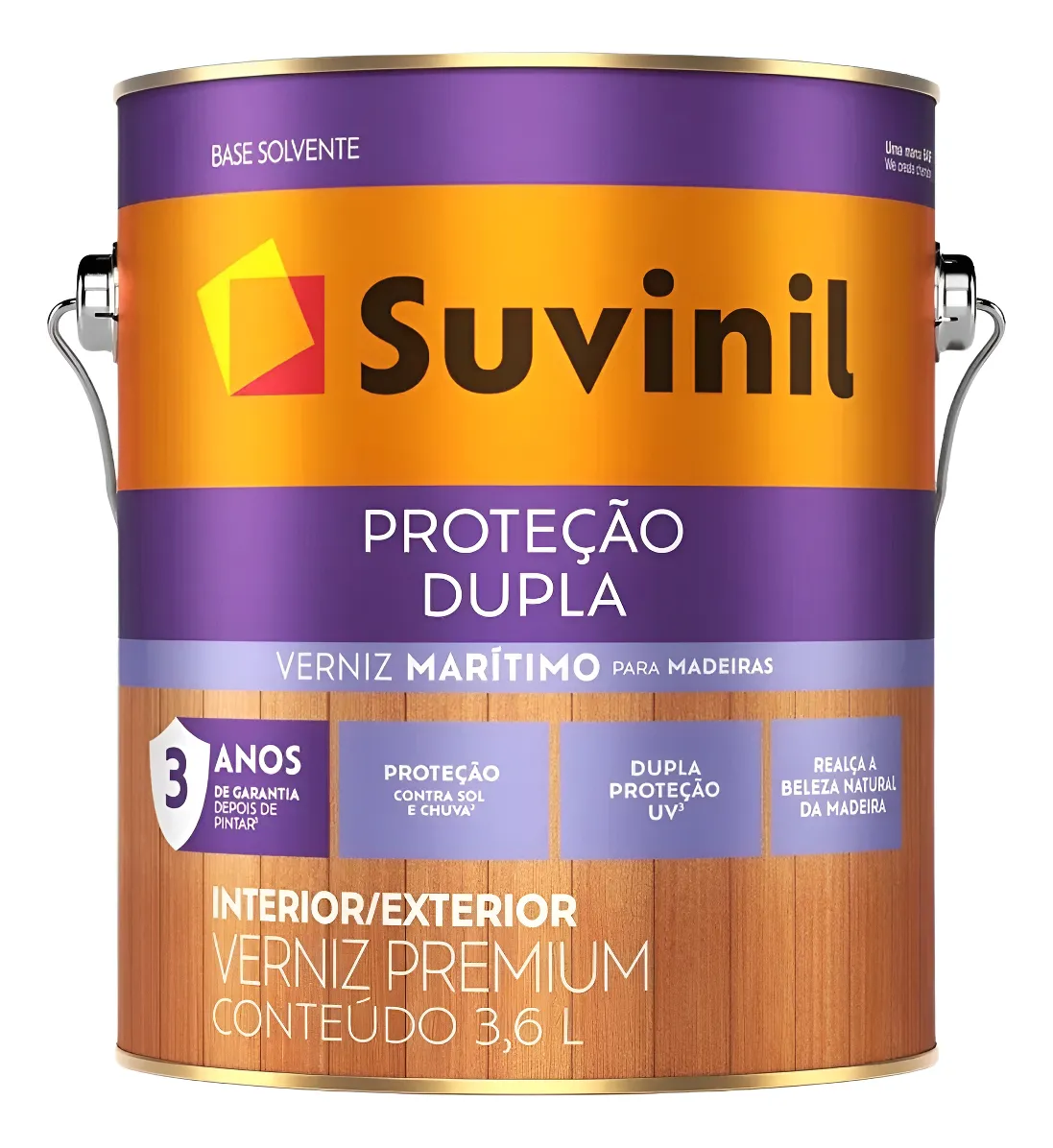 VERNIZ SUVINIL PROTEÇAO DUPLA MARITIMO - 3,6L