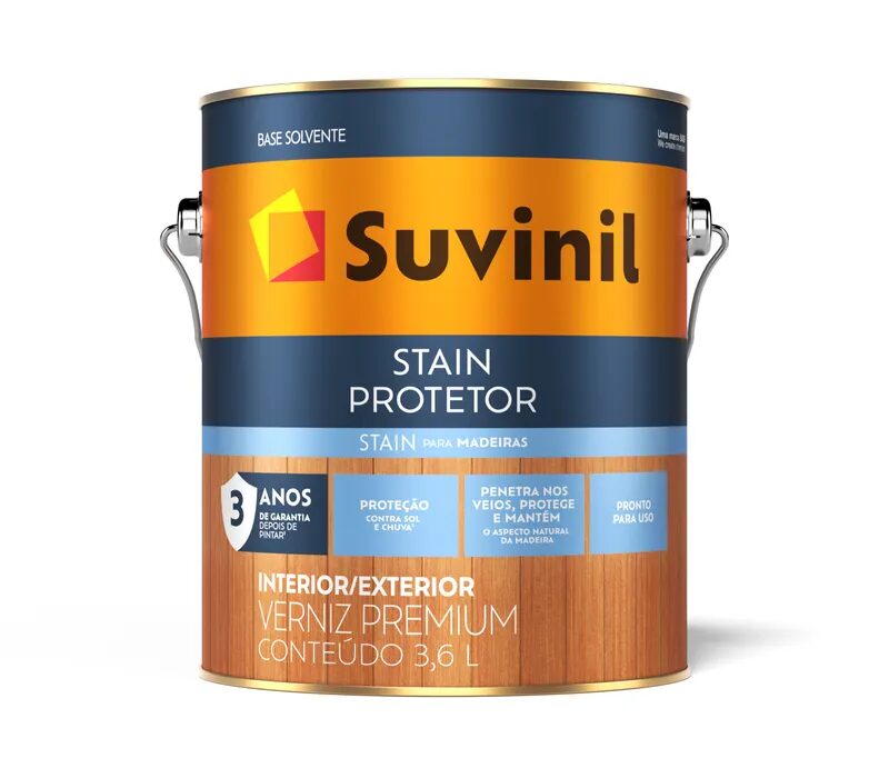 VERNIZ STAIN PROTETOR SUVINIL - 3,6L