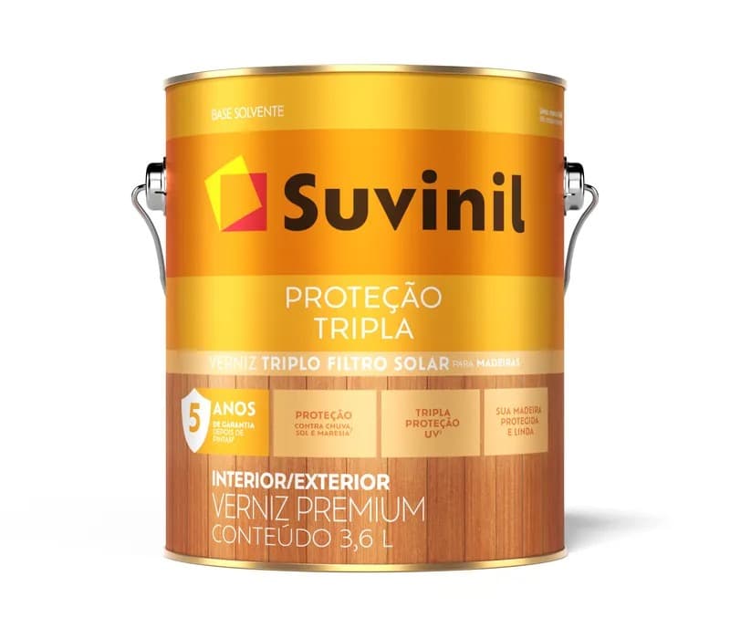 VERNIZ SUVINIL PROTEÇAO TRIPLA (TR E SOLAR) - 3,6L